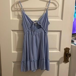 blue sundress